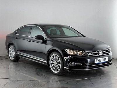 Black Used 2018 VW Passat R-line Sedan | £15,300 (Good price)