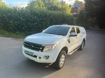 Käytetty Ford Ranger XLT 150 HP (110 kW) 2015 Valkoinen Nouto