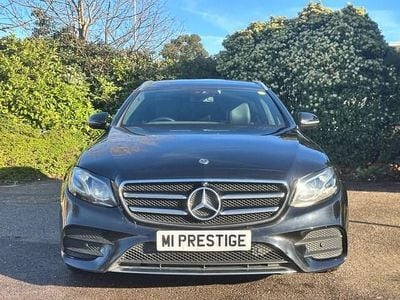 Used Mercedes E350 AMG line 286 HP (210 kW) 2019 Black Estate