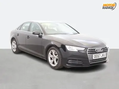 Begagnad Audi A4 Advanced 190 HK (139 kW) 2017 Svart Sedan