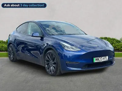 Used Tesla Model Y Performance 392 kW (534 HP) 2023 Blue SUV
