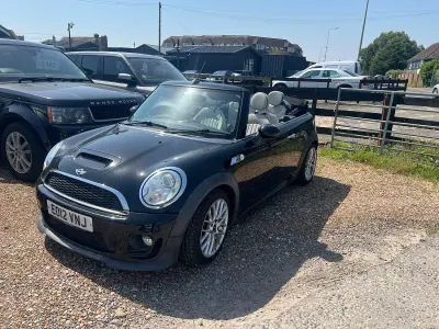 Used Mini Cooper S Cabriolet 184 HP (135 kW) 2012 Black Cabriolet