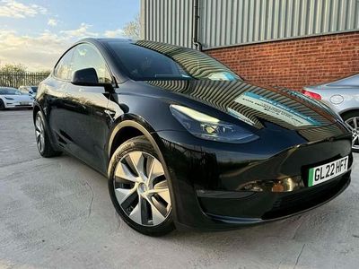 Used Tesla Model Y Long Range AWD 378 kW (514 HP) 2022 Black SUV