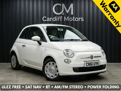 Used Fiat 500 2026 White Hatchback