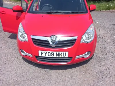 Used Vauxhall Agila Design Edition 2009 Red MPV