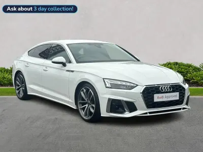Used Audi A5 S-Line 161 HP (118 kW) 2023 White Coupe