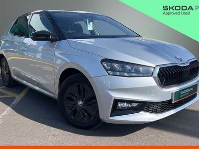 Used Skoda Fabia Colour Edition 59 HP (43 kW) 2024 Brilliant silver metallic black magic pearl effect Hatchback