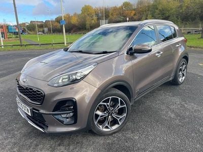 Used Kia Sportage GT-Line 182 HP (133 kW) 2020 Brown SUV