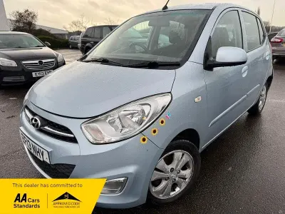 Used Hyundai i10 Active 85 HP (62 kW) 2013 Silver Hatchback