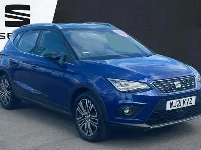 Used Seat Arona XCELLENCE 110 HP (80 kW) 2021 Blue SUV