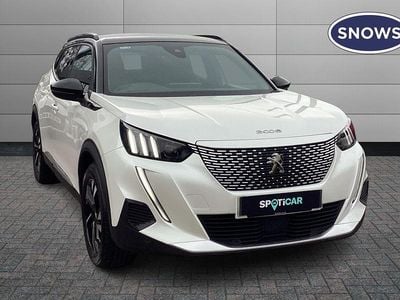 Used Peugeot e-2008 GTi 100 kW (136 HP) 2023 White SUV