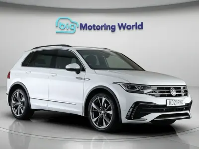 Used VW Tiguan R-line 150 HP (110 kW) 2021 White SUV