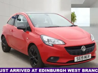Used Vauxhall Corsa 75 HP (55 kW) 2019 Red Hatchback