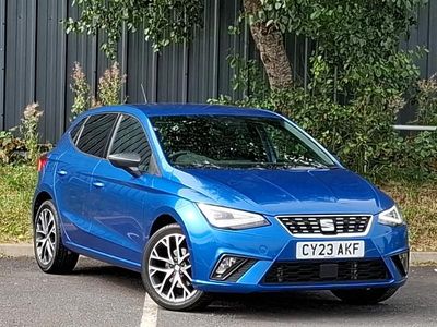 Used Seat Ibiza XCELLENCE 110 HP (80 kW) 2023 Blue Hatchback
