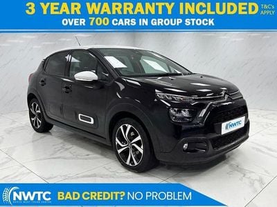 Used Citroën C3 PureTech 83 HP (61 kW) 2021 Black Hatchback