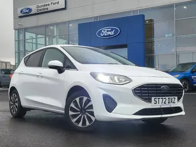 Used Ford Fiesta Titanium 2022 White Hatchback