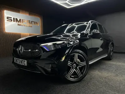 Used Mercedes GLC300 AMG line 2023 Black SUV
