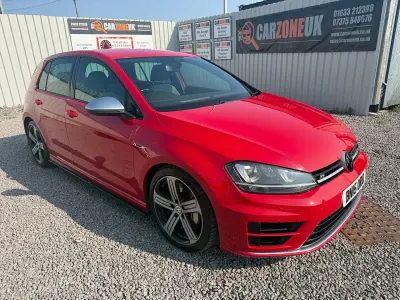 Used VW Golf VII R 410 HP (301 kW) 2015 Red Hatchback