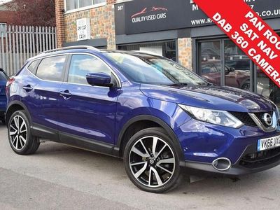 Used Nissan Qashqai Tekna 130 HP (95 kW) 2016 Blue SUV