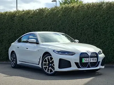 Used BMW i4 M Sport 250 kW (340 HP) 2023 White Sedan