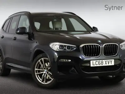 Begagnad BMW X3 M Sport 181 HK (133 kW) 2019 Svart SUV