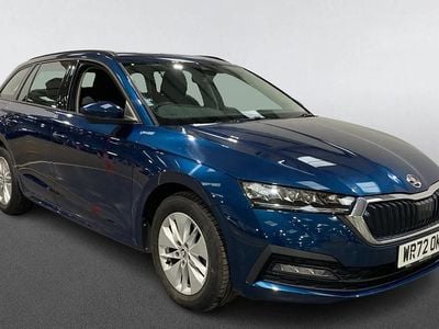 Used Skoda Octavia SE Technology 110 HP (80 kW) 2022 Blue Estate