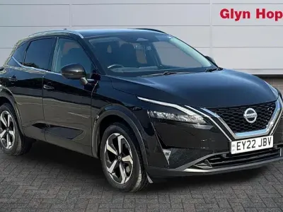 Used Nissan Qashqai N-Connecta 158 HP (116 kW) 2022 Black SUV