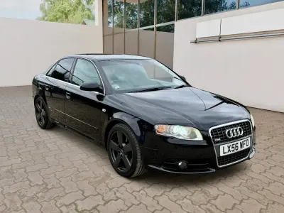 Second-hand Audi A4 S-Line 200 CP (147 kW) 2006 Negru Berlinǎ
