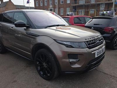Used Land Rover Range Rover evoque Dynamic 2015 Brown SUV