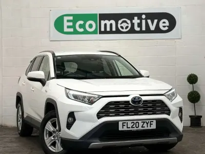 Used Toyota RAV4 Hybrid 218 HP (160 kW) 2020 White SUV