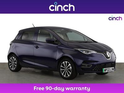 Blue Used 2022 Renault Zoe GT-Line Hatchback | £10,449 (Fair price)