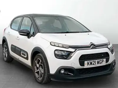 Usado Citroën C3 PureTech 83 CV (61 kW) 2021 Blanco Utilitario