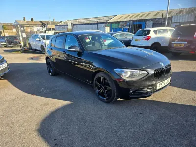 Used BMW 118 Sport Line 143 HP (105 kW) 2013 Black Hatchback