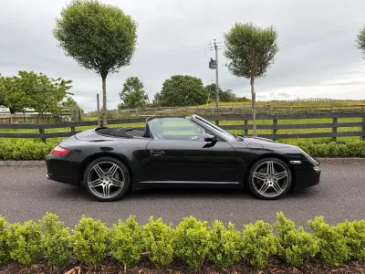 Used Porsche 911 Carrera Cabriolet 2007 Black Cabriolet