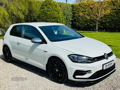 Used VW Golf VII R 310 HP (228 kW) 2018 White Hatchback