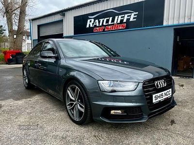Begagnad Audi A4 Black Edition 177 HK (130 kW) 2015 Grå Sedan
