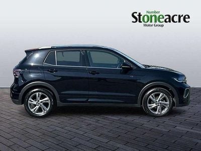 Used VW T-Cross R-line 150 HP (110 kW) 2024 Black SUV