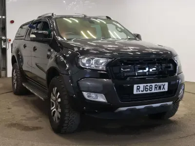 Used Ford Ranger Wildtrack 200 HP (147 kW) 2018 Black Pickup