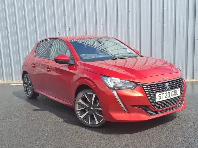 Usado Peugeot 208 Allure 100 HP (73 kW) 2020 Vermelho Citadino