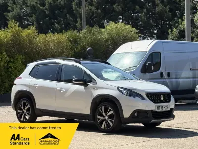 Used Peugeot 2008 GT-line 2018 White SUV