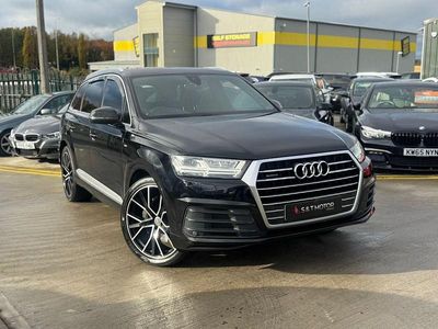 Black Used 2019 Audi Q7 S-Line SUV | £21,750 (Good price)