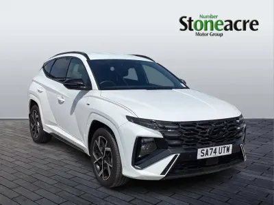 Used Hyundai Tucson N Line 158 HP (116 kW) 2024 White SUV