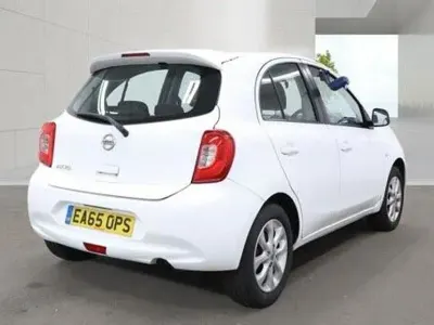 Used Nissan Micra Acenta 80 HP (58 kW) 2015 White Hatchback