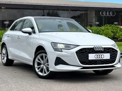 New Audi A3 Sportback Sport 2026 White Hatchback