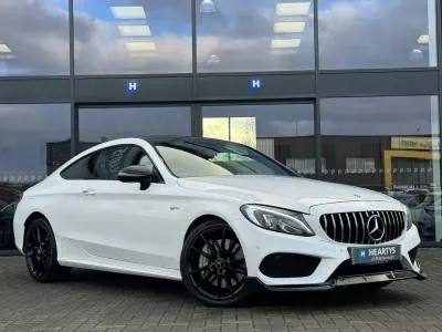 Used Mercedes C43 AMG Premium 367 HP (269 kW) 2018 White Coupe