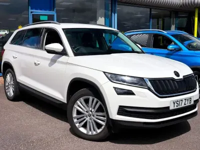 Gebraucht Skoda Kodiaq SE L 150 PS (110 kW) 2017 Weiß SUV