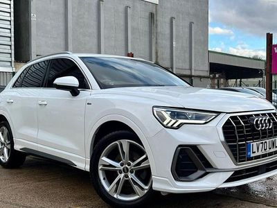 Used Audi Q3 S-Line 150 HP (110 kW) 2020 White SUV