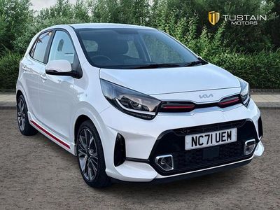 White Used 2022 Kia Picanto GT-Line Hatchback | £13,999 (Fair price)