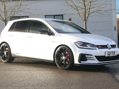 Used VW Golf VII GTI 2019 White Hatchback