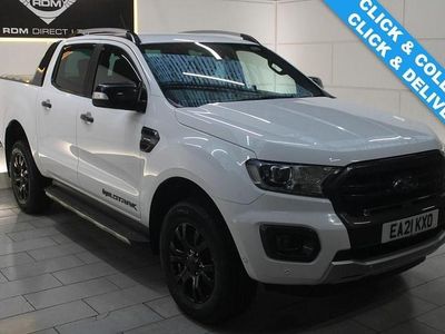 White Used 2021 Ford Ranger Wildtrack Pickup | £22,000 (A bit pricey)